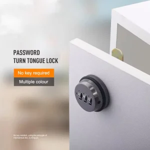 Zinc Alloy Wooden Office Desk Drawer Mechanical Mailbox Password Combination Cam Lock