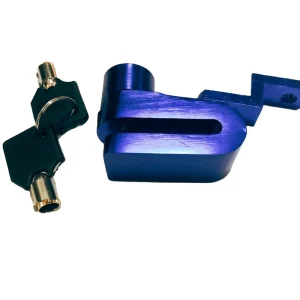 厂家直销电动自行车前后盘式制动器防盗锁摩托车配件