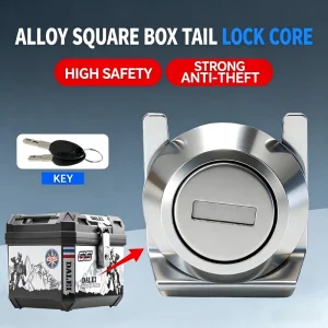 Anti Pry High Hardness Stainless Steel Lock Cylinder for Motorcycle Rear Square Storage Box
