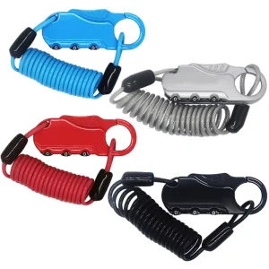 mountain bike bicycle lock brake lock portable suitcase combination lock